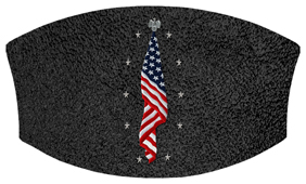 DNSWILL 421 SH BK Flag at Rest Shimmer Black